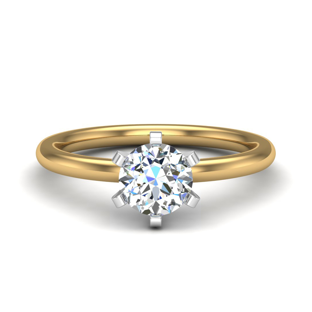 Ilana 6 Prong Solitaire Engagement Ring